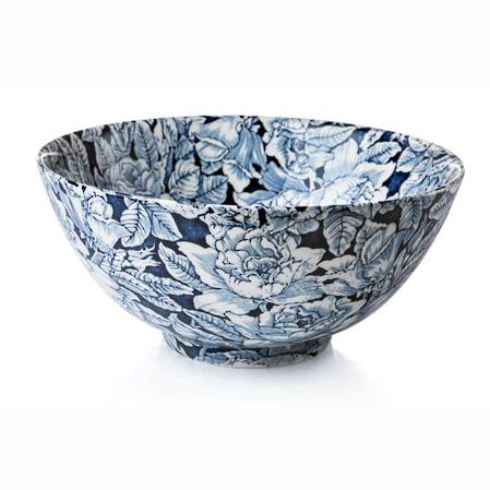 Hibiscus Footed Bowl Large